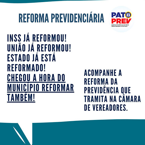 Reforma da previdência